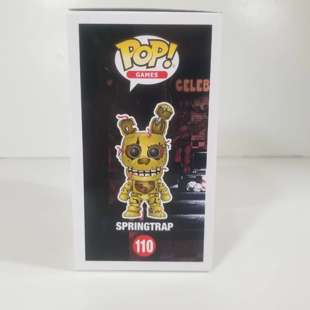 Funko POP! Games Five Nights at Freddy's Springtrap #110 Vinyl Figure_4